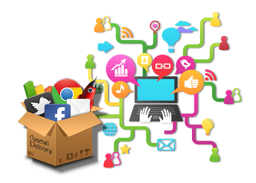 Digital Marketing and Social Media Concept